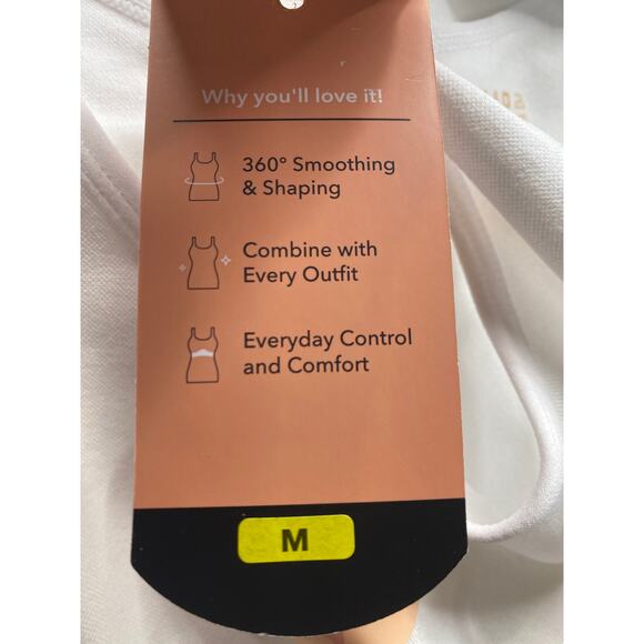 New Shapermint Essentials All Day Everyday Tank Cami Shirt Shapewear Medium - Picture 5 of 6